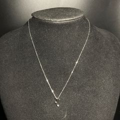 希少石モルダバイトk18トップチャーム×k10ネックレス - メルカリ