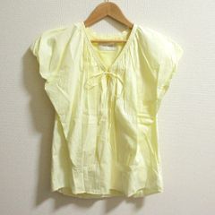 美品 AEWEN MATOPH イウエンマトフ フロントリボン Vネック スリーブ