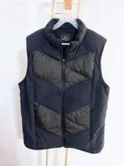 ヴィンテージ(105)HAZZYS(へジス) ゴルフ メンズグースダウンベスト