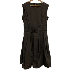 FOXEY BOUTIQUE ブラックノースリーブワンピース 38 FOXEY BOUTIQUE ノースリーブワンピース 38 ブラック - メルカリ