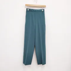 ROKU 6 BEAUTY&YOUTH ZIP PANTS 定価15400円 サイズ36 パンツ グリーン レディース ロクビューティアンドユース【中古】3-0220M♪