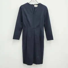UNITED ARROWS サイズ38 長袖 ワンピース ネイビー レディース ユナイテッドアローズ【中古】3-0720M♪のサムネイル