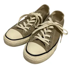 美品 CONVERSE MADISON BLUE IENA コンバース マディソンブルー イエナ オールスター ローカット スニーカー サイズ5 約22cm ベージュ レディース 古着 中古 USED