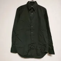 Brilla per il gusto ボタンダウン XS コットン 日本製 長袖シャツ ブラック メンズ ブリッラ ペル イル グスト【中古】3-1224M∞のサムネイル