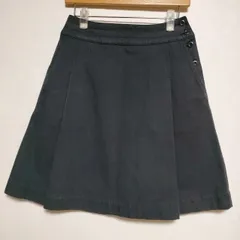 MHL. 578-232077 コットン スカート ネイビー系 レディース エムエイチエル【中古】4-0102M∞のサムネイル