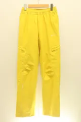 【中古】 NIKE メンズパンツ XS NRG NOCTA TCH PANT NIKE XS 黄 イエロー ロゴ