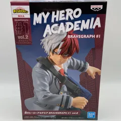 僕のヒーローアカデミア　BRAVEGRAPH　＃1　vol.2　轟焦凍　プライズ　フィギュア　バンダイ　バンプレスト　（ME28-4179）