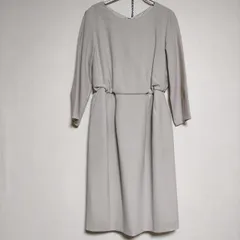 BEAUTY&YOUTH UNITED ARROWS ツイルタック オケージョン ドレス ワンピース ベージュ レディース ビューティアンドユース【中古】4-0509M∞のサムネイル