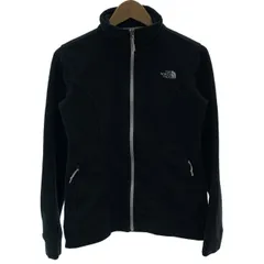 【中古】　THE NORTH FACE　フリース　ジャケット　ハイネック　フルジップ　無地　ワンポイント　刺しゅう　アウトドア　古着　/5274