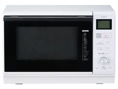 【動作確認済】【中古】本体・角皿のみ ハイアール 庫内フラット 25L スチームオーブンレンジ JM-KNFVH25A-W ホワイト系 2018年製のサムネイル