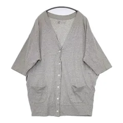 ICHI コットン ロング カーディガン グレー レディース イチ【中古】5-0810M∞のサムネイル