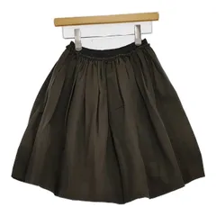 dahl’ia コットンナイロン スカート カーキ レディース ダリア【中古】5-0823M∞のサムネイル