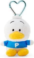 サンリオ SANRIO ミニマスコットホルダー あひるのペックル 175056 キーホルダー キーリング ぬいぐるみキーホルダー
