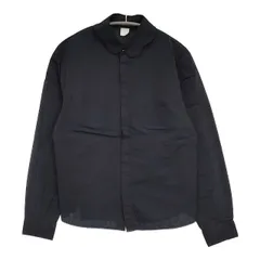 I am I 長袖 スカラップカラー コットン 比翼ボタン ブラウス シャツ ブラック レディース アイアムアイ【中古】5-1016M∞のサムネイル