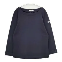 OLD ENGLAND 570-52122021 コットンナイロン 長袖Ｔシャツ カットソー ロンＴ ネイビー レディース オールドイングランド【中古】6-0222M∞のサムネイル