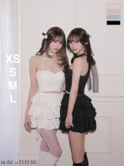 アイボリー [FM4152-B-2601] ★予約商品★【7月中旬頃入荷予定】【ROBE de FLEURS/ローブドフルール】ストーン/ ワンショル/ ティアード/ ツーピース/ フレア/ ミニドレス/ キャバドレス/ AngelR