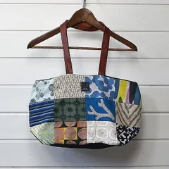 ミナペルホネン mina perhonen piece bag トートバッグ パッチワーク ピース|24g2960のサムネイル