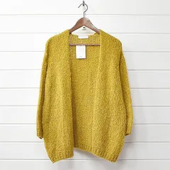 トリコットジーンマルク CESAME カーディガン マスタード TRICOTS JEAN MARC|24f0611のサムネイル