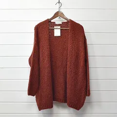 トリコットジーンマルク CESAME カーディガン レッド系 TRICOTS JEAN MARC|24f1303のサムネイル