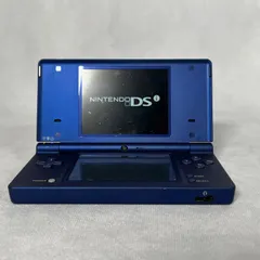 【管2603-330】通電確認済☆Nintendo DSi  TWL-001 ネイビー 充電器あり 任天堂 ニンテンドーDS i  中古 現状渡し