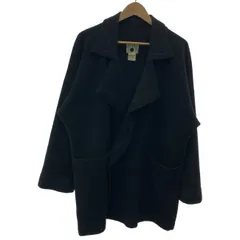 【中古】　Plantation　ISSEY MIYAKE　チェスターコート　90s vintage　90年代　OLD　ロングコート　ウールコート　無地　日本製　ドメスティック　古着　/1156のサムネイル