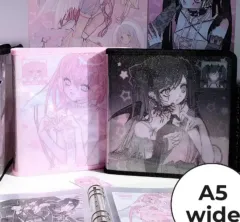 DOMI WORLD x Yudaeng.com コラボ ピンク ブラック コレクトブック バインダー