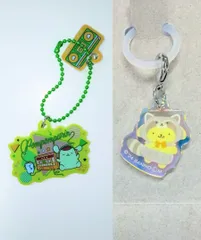 2個　サンリオキャラクターズ　アクリルチャーム　フォレスト　フォレストどうぶつシリーズ　サンリオ　めじるしアクセサリー　チャーム　ポムポムプリン　タカラトミーアーツ　じゃらじゃらキーホルダー　じゃらじゃら　めじるしチャーム　ミュージック　キーチャーム　食玩