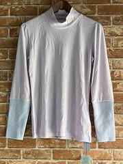 Samantha Thavasa  サマンサタバサ　【新品　未使用】ハイネック長袖Tシャツ　カットソー　№7   薄い藤色　LINEA J   サイズ40  ゴルフウェアのサムネイル