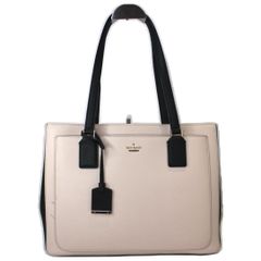 美品 kate spade キャメロン ストリート ゾーイー ベージュ×ブラック