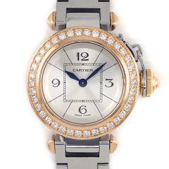 カルティエ Cartier 腕時計 パンテールSM W3PN0006 スクエア ダイヤ