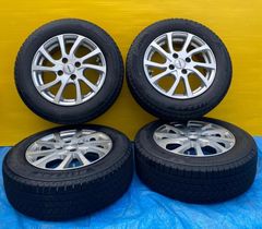 ◇中古溝有りヨコハマ215/65R16スタッドレスセット 20アルファード