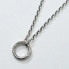 agate アガット SILVER 0.02ct シルバー ダイヤモンド ネックレス リング