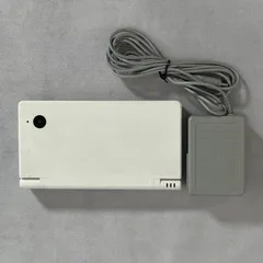 【管2603-329】通電確認済☆Nintendo DSi  TWL-001 ホワイト 本体 充電器あり 任天堂 ニンテンドーDS i  白 中古 現状渡し