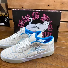23.5〜28‼️コラボ‼️RIPNDIP リップンディップ⚫︎LAKAI ラカイ　靴　スニーカー　ケンブリッジ　Cambridge  スエード　クリーム  23.5 24 26.4 27 27.5 28のサムネイル