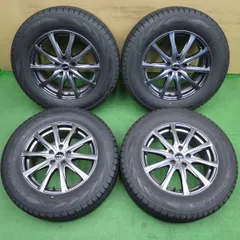 バリ溝！22年！キレイ！9.5分★スタッドレス 235/65R17 ヨコハマ アイスガード G075 EuroSpeed MANARAY SPORT ユーロスピード 17インチ PCD114.3/5H★6041208NKス