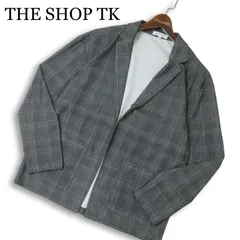 THE SHOP TK タケオキクチ 通年★ グレンチェック ジャケット 羽織り Sz.M メンズ