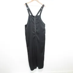 未使用 24AW JOURNAL STANDARD ジャーナルスタンダード サテンサロペット パンツ オールインワン 24030400003030 F ブラック レディース 古着 中古 USED