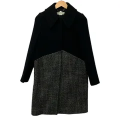 stellamccartney(ステラマッカートニー) コート サイズ36 M レディース美品  - 黒×白 長袖/秋/冬のサムネイル