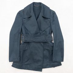 希少⭐️GUCCIグッチ トレンチコート シルク混 トムフォード期 ダブル