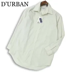 【未使用】 D'URBAN ダーバン BASIC GEAR 通年★ 長袖 シャツ ワイシャツ Sz.39-78 メンズ