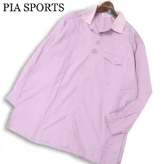 PIA SPORTS ピアスポーツ 通年★ マリン刺繍 ビッグシルエット 長袖 ワーク シャツ 日本製 Sz.4 メンズのサムネイル