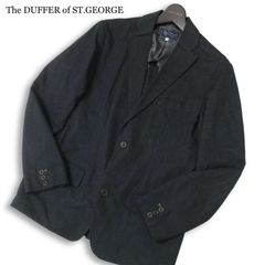 美品 ダファー REDA アイスセンス ジャケット 紺 チェック 涼しい L 