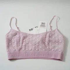 未使用 GANNI ガニー Firsthand ファーストハンド intimates BRA レース ブラ トップ ビスチェ ピンクのサムネイル