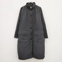 homspun コーミングマット ラグランコート 定価42900円 コート 22SS ブラック レディース ホームスパン【中古】3-0331M♪のサムネイル