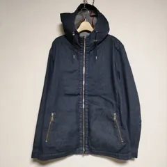 DRESSTERIOR 新品 ライトオンスデニムジップアップパーカー 定価35200円 ジャケット ネイビー メンズ ドレステリア【中古】4-1028M∞のサムネイル