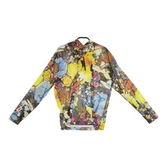 ISSEY MIYAKE I.S. SPACE 総柄 プリント ポリエステルパーカー is14-jk010 パーカー マルチカラー レディース イッセイミヤケ【中古】5-0104M∞のサムネイル