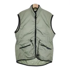 LAVENHAM LV5009 PACKABLE GATHERED WAIST MICKFILD サイズS 定価37400円 パッカブル ベスト カーキ メンズ ラベンハム【中古】4-1210M♪のサムネイル