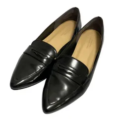 美品 BEAUTY&YOUTH UNITED ARROWS ビューティーアンドユース ユナイテッドアローズ コインローファー サイズ37 約23.5cm ブラック レディース 古着 中古 USEDのサムネイル
