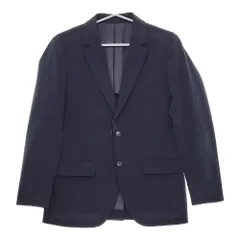 EN ROUTE 7322-240-0019 ナイロンツイル2ボタンジャケット 1 定価38500円 テーラードジャケット ネイビー メンズ アンルート【中古】5-0223M♪のサムネイル