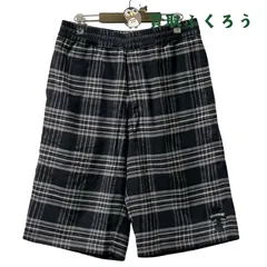 【激レア！！ラッキーパッチ付き・未使用】クロムハーツ Chrome Hearts　After School Flannel Shorts　アフタースクール　フランネルショーツ　クロスパッチ　ラッキーパッチ　グレー　チェック　サイズL　シルバーのサムネイル